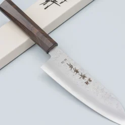 Sakai Takayuki VG10 Nashiji Ebony Santoku 17 cm