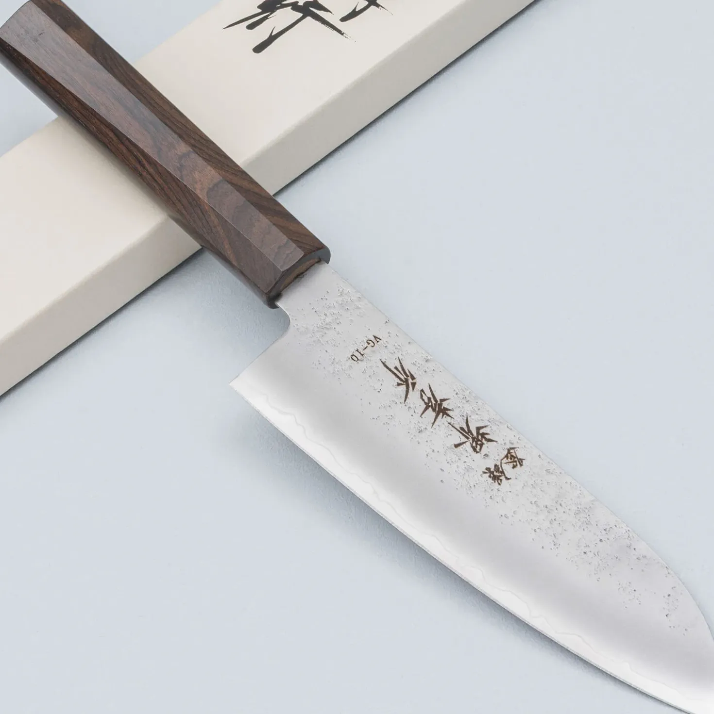 Sakai Takayuki VG10 Nashiji Ebony Santoku 17 cm