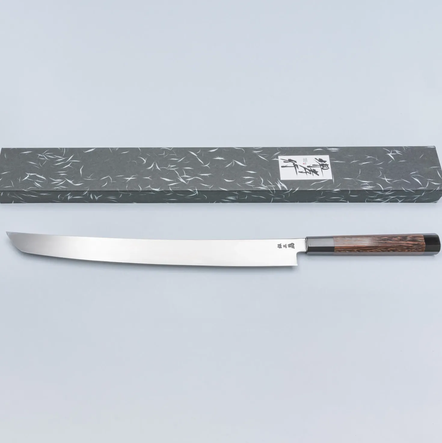 Sakai Takayuki Zangetsu Ginsan Mikazuki Yanagiba 39 cm
