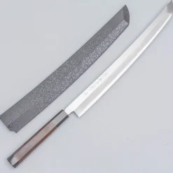 Sakai Takayuki Zangetsu Ginsan Mikazuki Yanagiba 33 cm