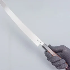 Sakai Takayuki Zangetsu Ginsan Mikazuki Yanagiba 33 cm