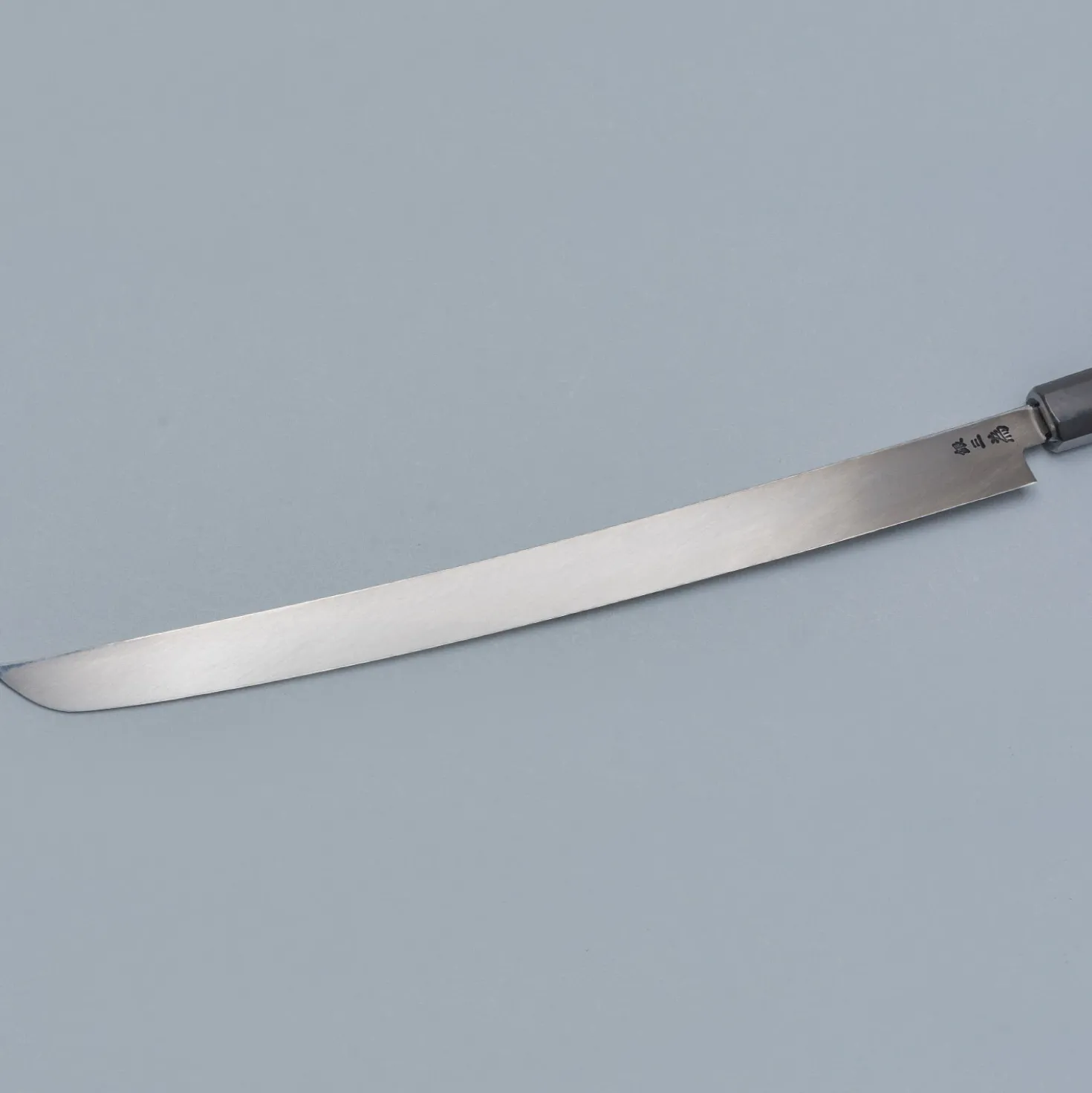 Sakai Takayuki Zangetsu Ginsan Mikazuki Mirror Polished Sakimaru Yanagiba 39 cm
