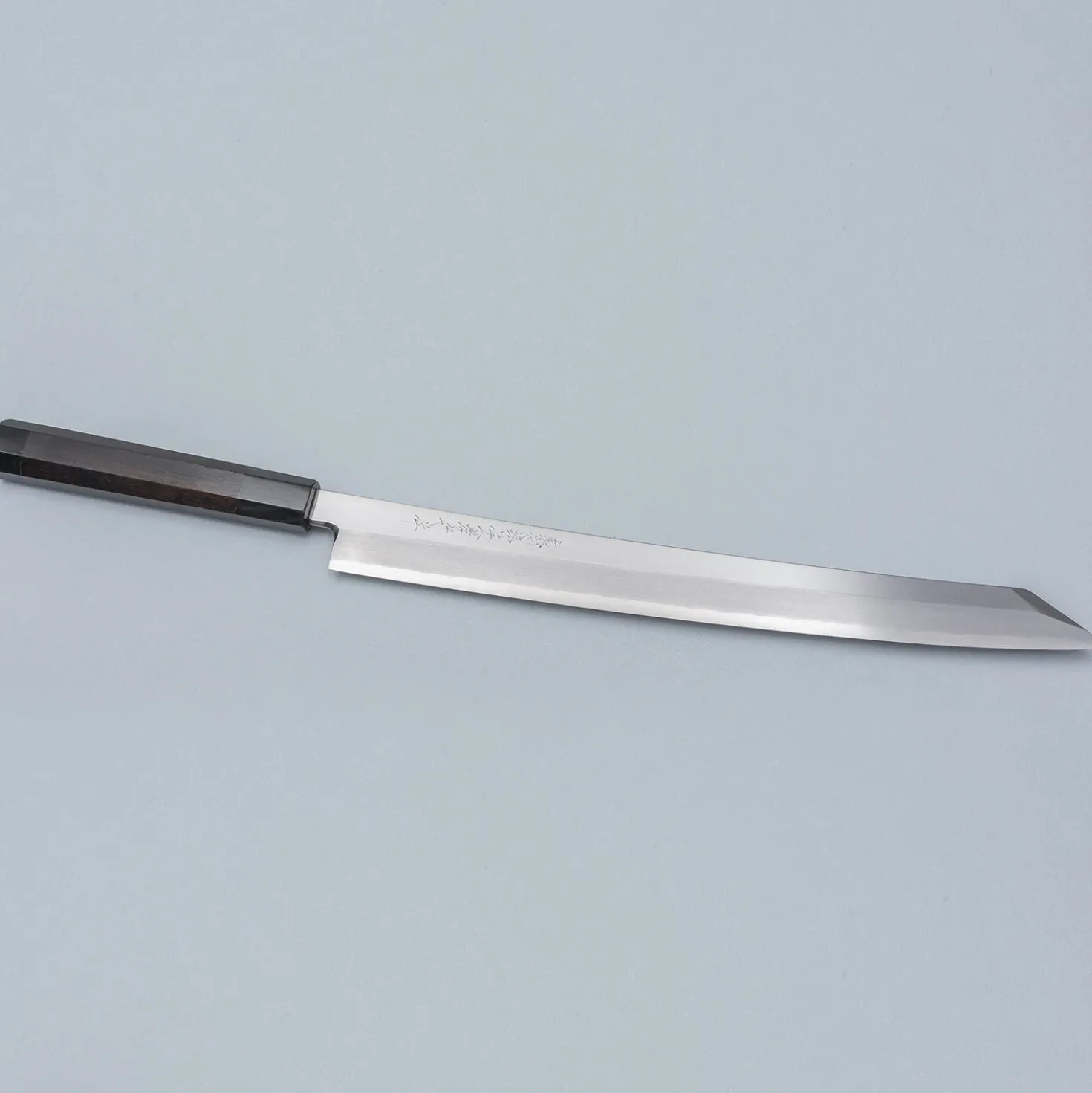 Sakai Takayuki Zangetsu Ginsan Mikazuki Kiritsuke Yanagiba 36 cm