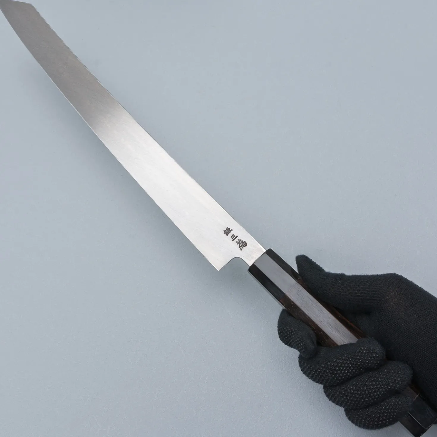Sakai Takayuki Zangetsu Ginsan Mikazuki Kiritsuke Yanagiba 36 cm