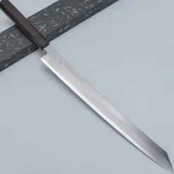 Sakai Takayuki Zangetsu Ginsan Mikazuki Kiritsuke Yanagiba 36 cm