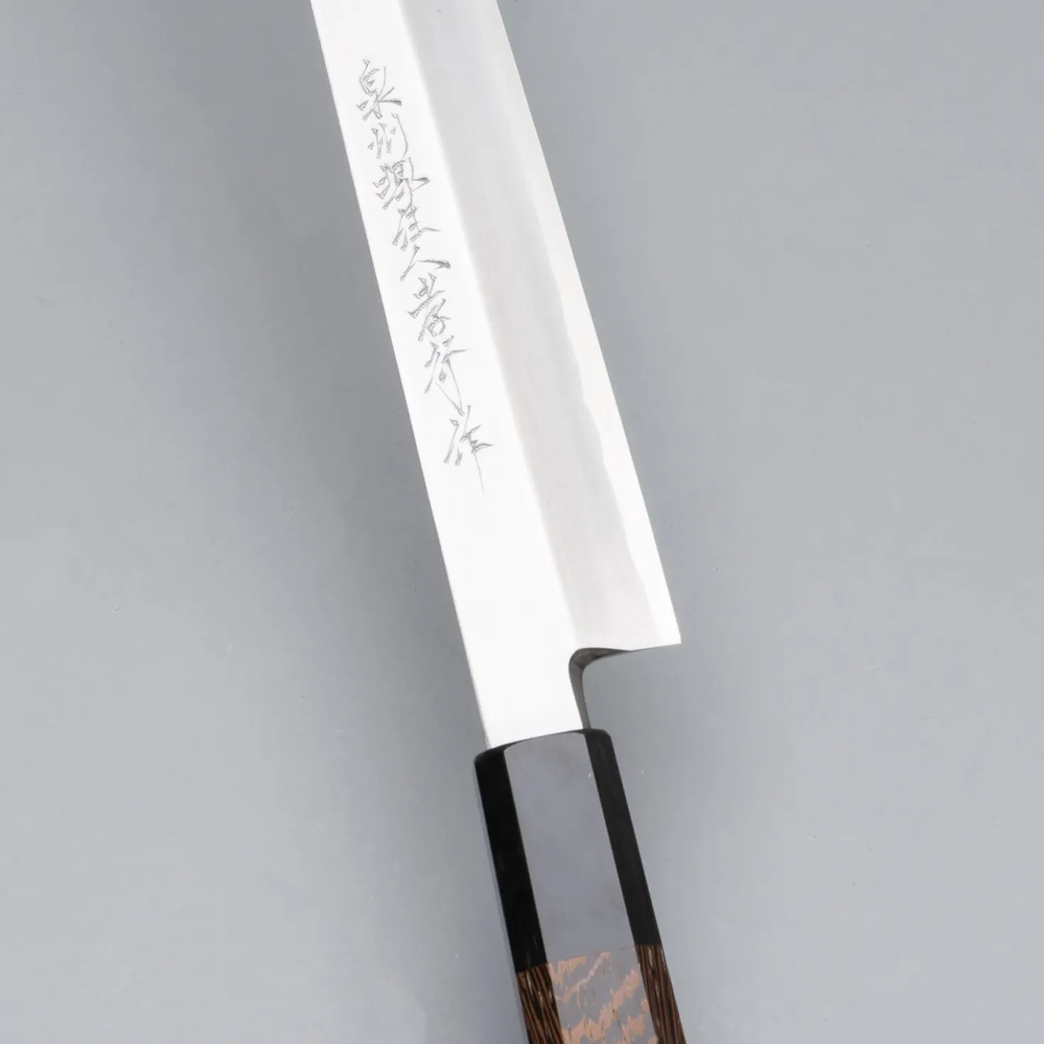 Sakai Takayuki Zangetsu Ginsan Mikazuki Yanagiba 30 cm