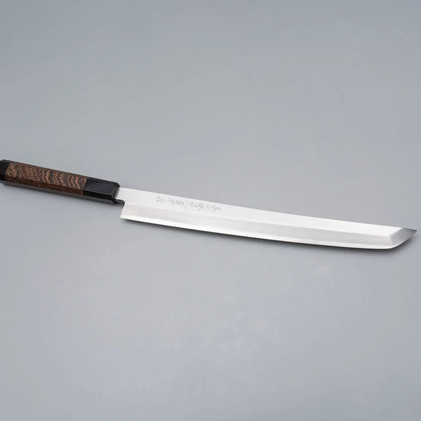 Sakai Takayuki Zangetsu Ginsan Mikazuki Yanagiba 30 cm