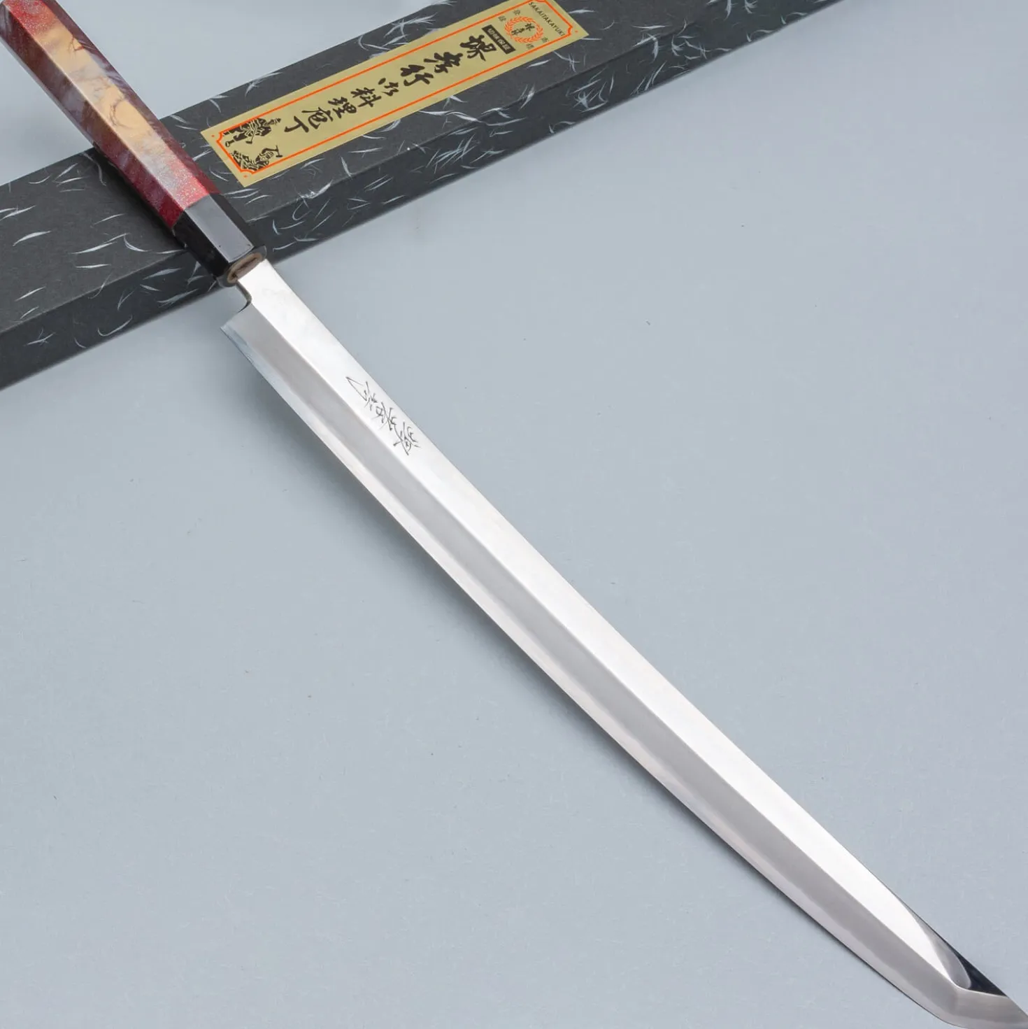 Sakai Takayuki Zangetsu Mikazuki Yanagiba Blossom 39 cm