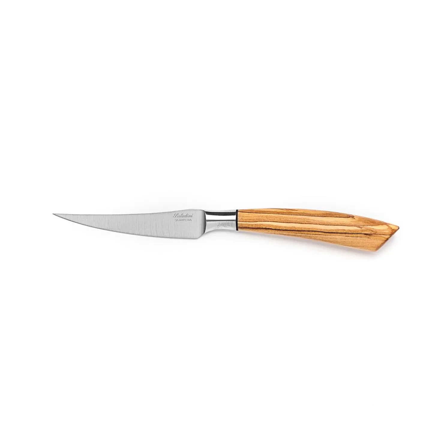 Saladini Steakmessen Olijfhout (6 stuks)