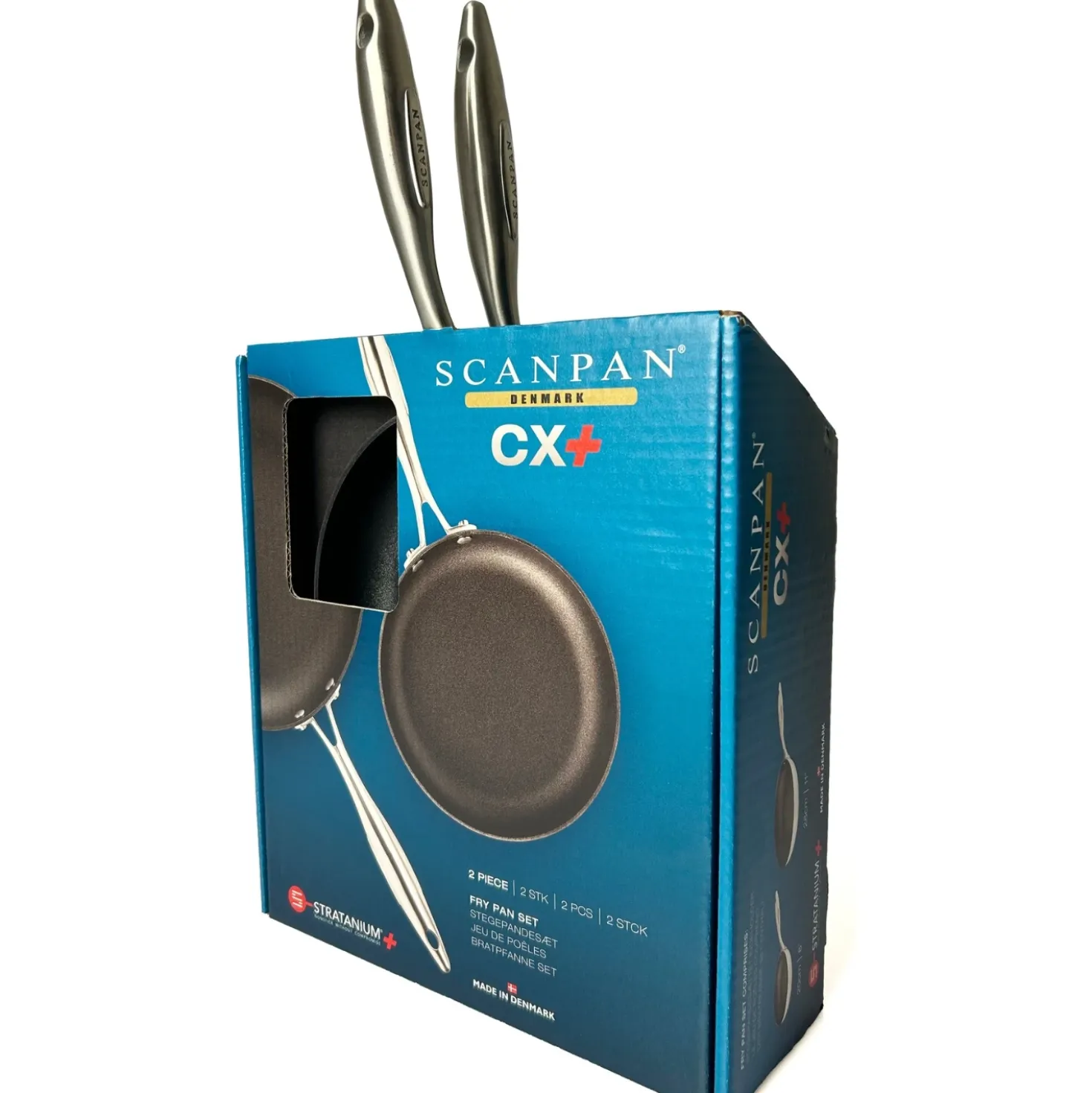 Scanpan CX Plus Koekenpannenset 20 + 28 cm