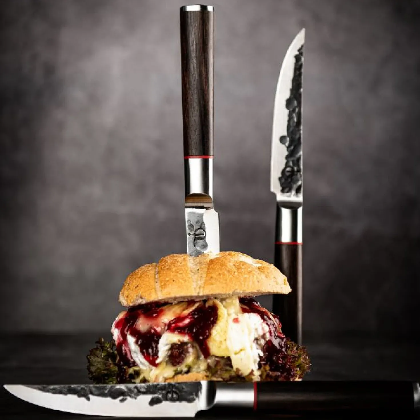 Sebra Forged Steakmessenset 4-delig