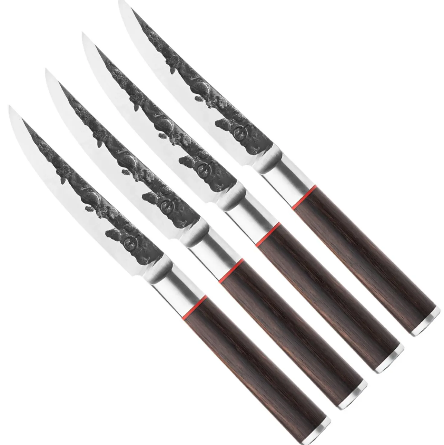 Sebra Forged Steakmessenset 4-delig