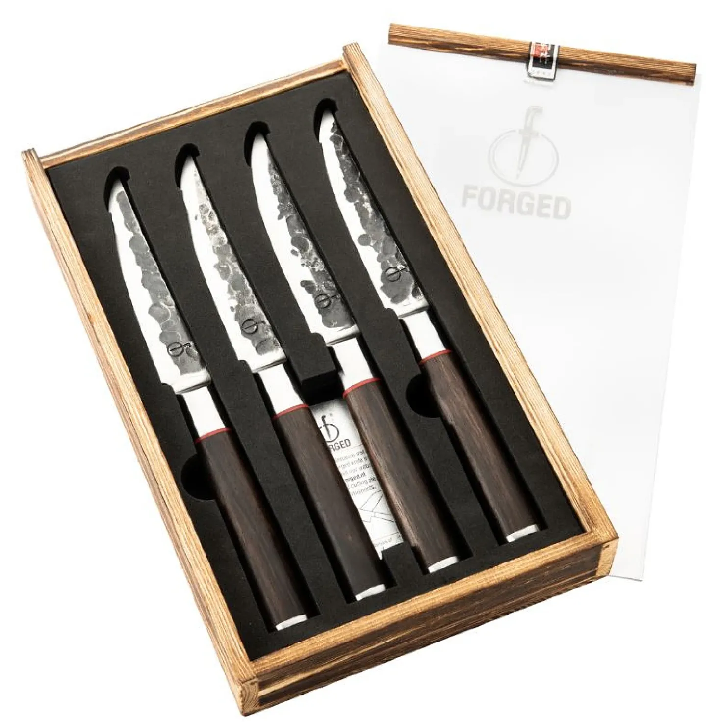 Sebra Forged Steakmessenset 4-delig