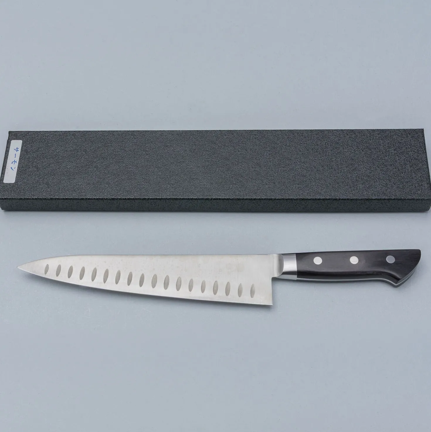 Seki Souma Black Gyuto 21 cm Dimples