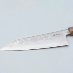 Shigeki Tanaka Aogami 2 Damascus Kiritsuke 18 cm