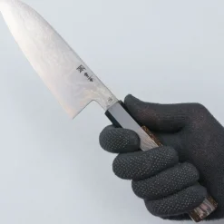 Shigeki Tanaka Aogami 2 Damascus Wenge Santoku 16.5 cm