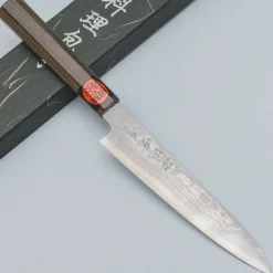 Shigeki Tanaka Aogami 2 Damascus Petty 15 cm