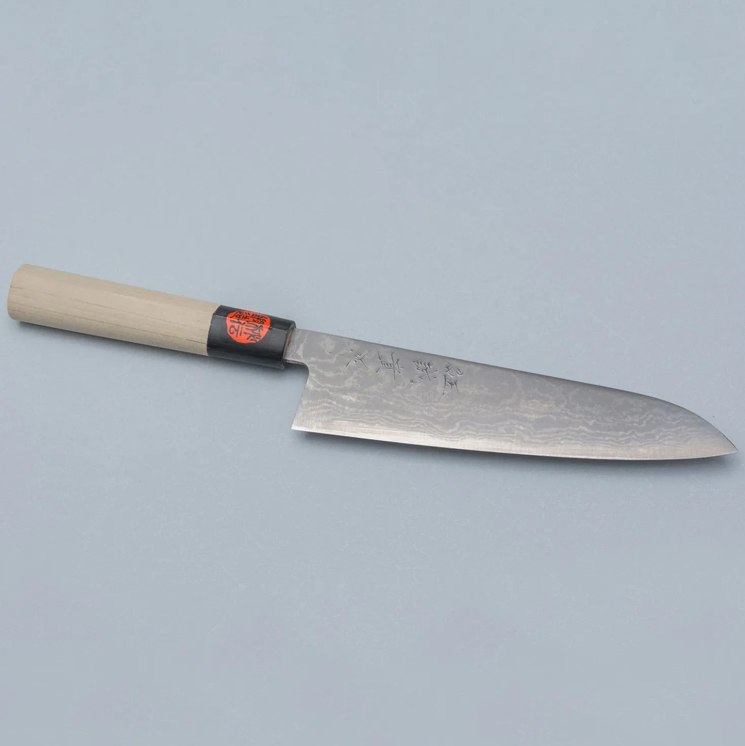 Shigeki Tanaka Aogami 2 Damascus Santoku 18 cm
