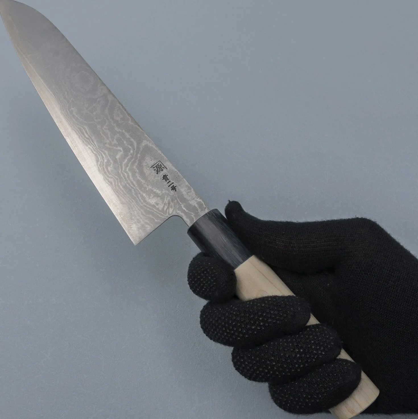 Shigeki Tanaka Aogami 2 Damascus Santoku 18 cm