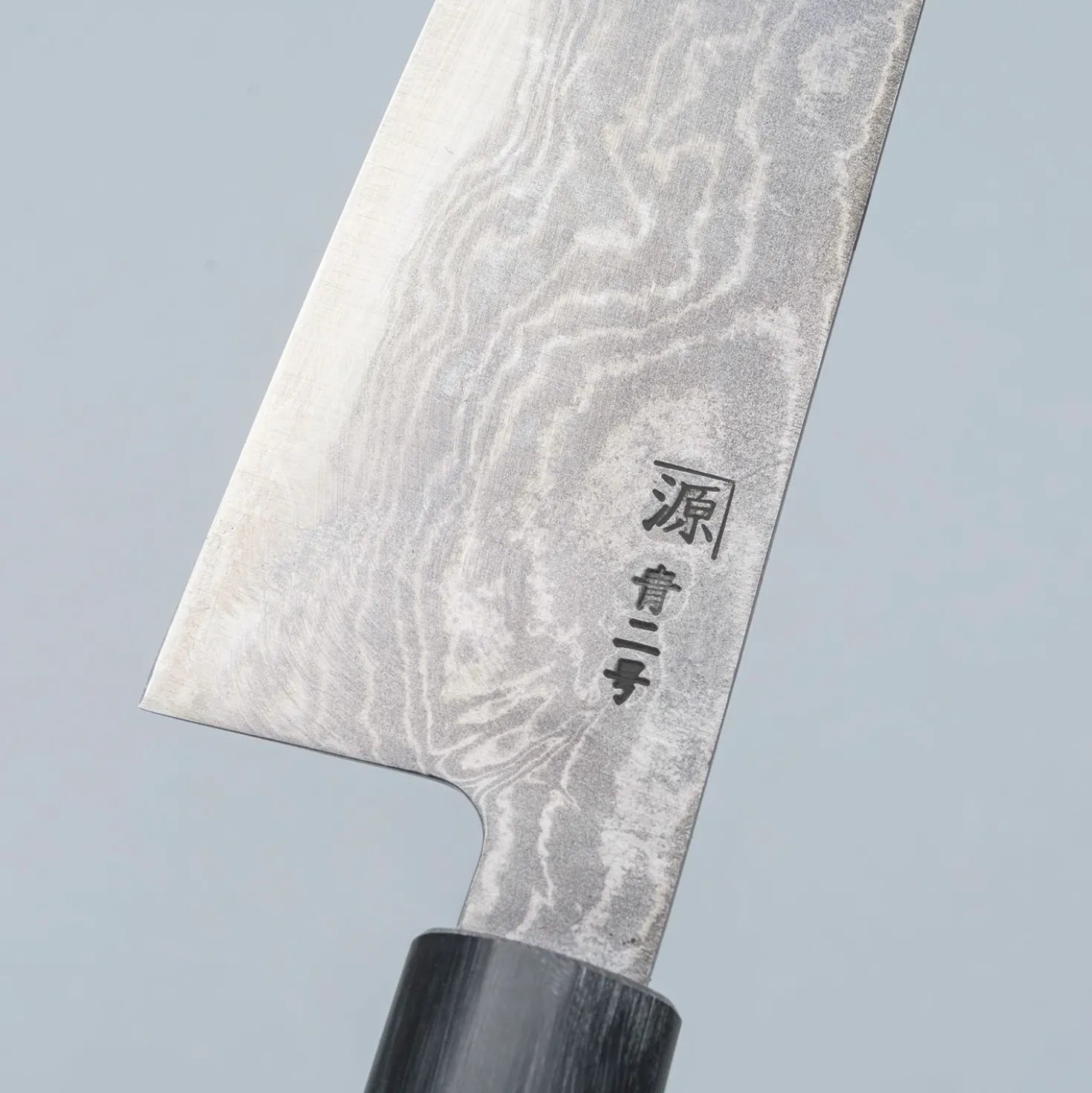 Shigeki Tanaka Aogami 2 Damascus Santoku 18 cm
