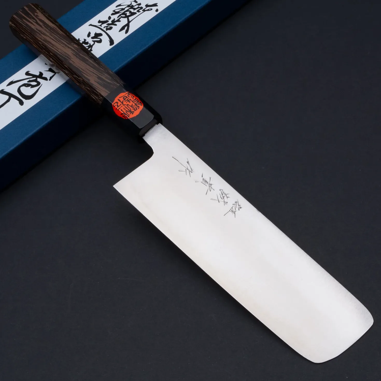 Shigeki Tanaka Aogami 2 Migaki Nakiri 16.5 cm