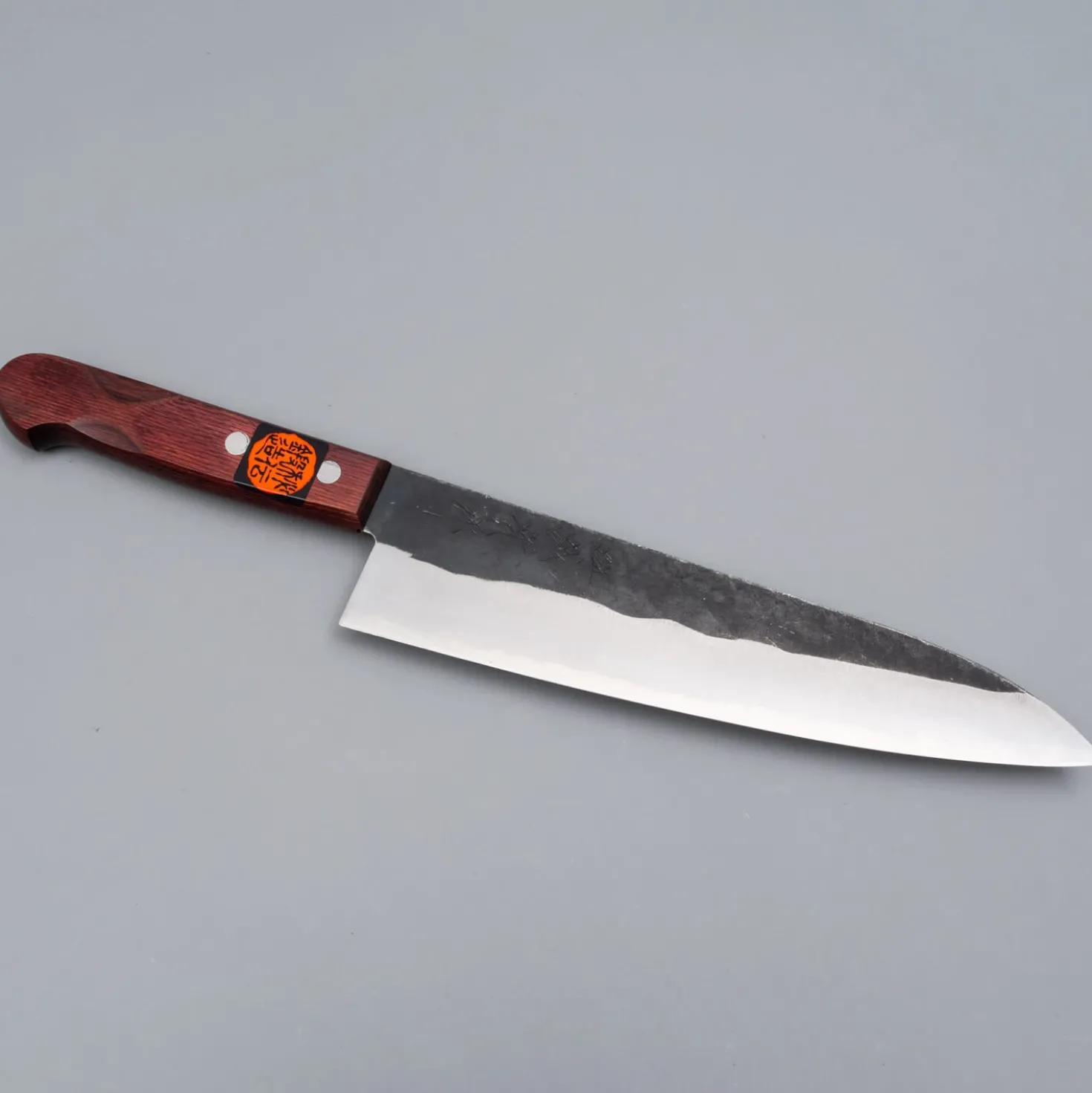 Shigeki Tanaka Aogami 2 Red Gyuto 21 cm