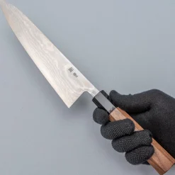 Shigeki Tanaka Ginsan Damast Walnut Gyuto 24 cm
