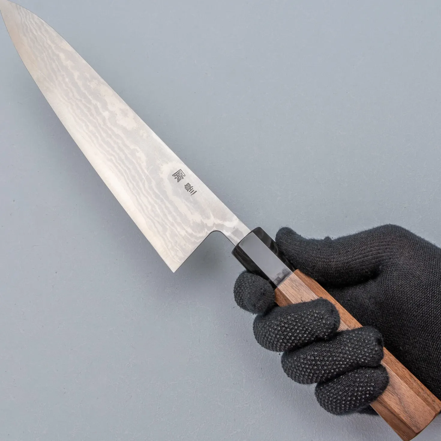 Shigeki Tanaka Ginsan Damast Walnut Gyuto 24 cm