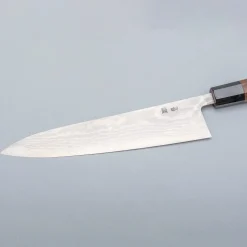 Shigeki Tanaka Ginsan Damast Walnut Gyuto 24 cm
