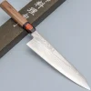 Shigeki Tanaka Ginsan Damast Walnut Gyuto 21 cm
