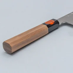 Shigeki Tanaka Ginsan Damast Walnut Gyuto 21 cm
