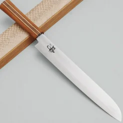 Shigeki Tanaka Ginsan Migaki Bread Knife 24 cm