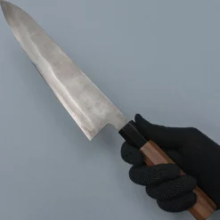 Shigeki Tanaka Ginsan Nashiji Walnut Gyuto 24 cm