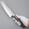 Shigeki Tanaka Ginsan Wenge Santoku 16.5 cm