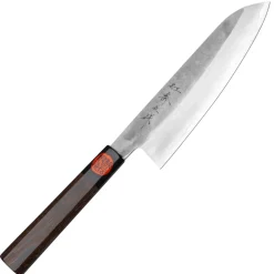 Shigeki Tanaka Ginsan Wenge Santoku 16.5 cm