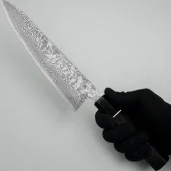 Shigeki Tanaka SG2 Damascus Ebony Ring Gyuto 24 cm