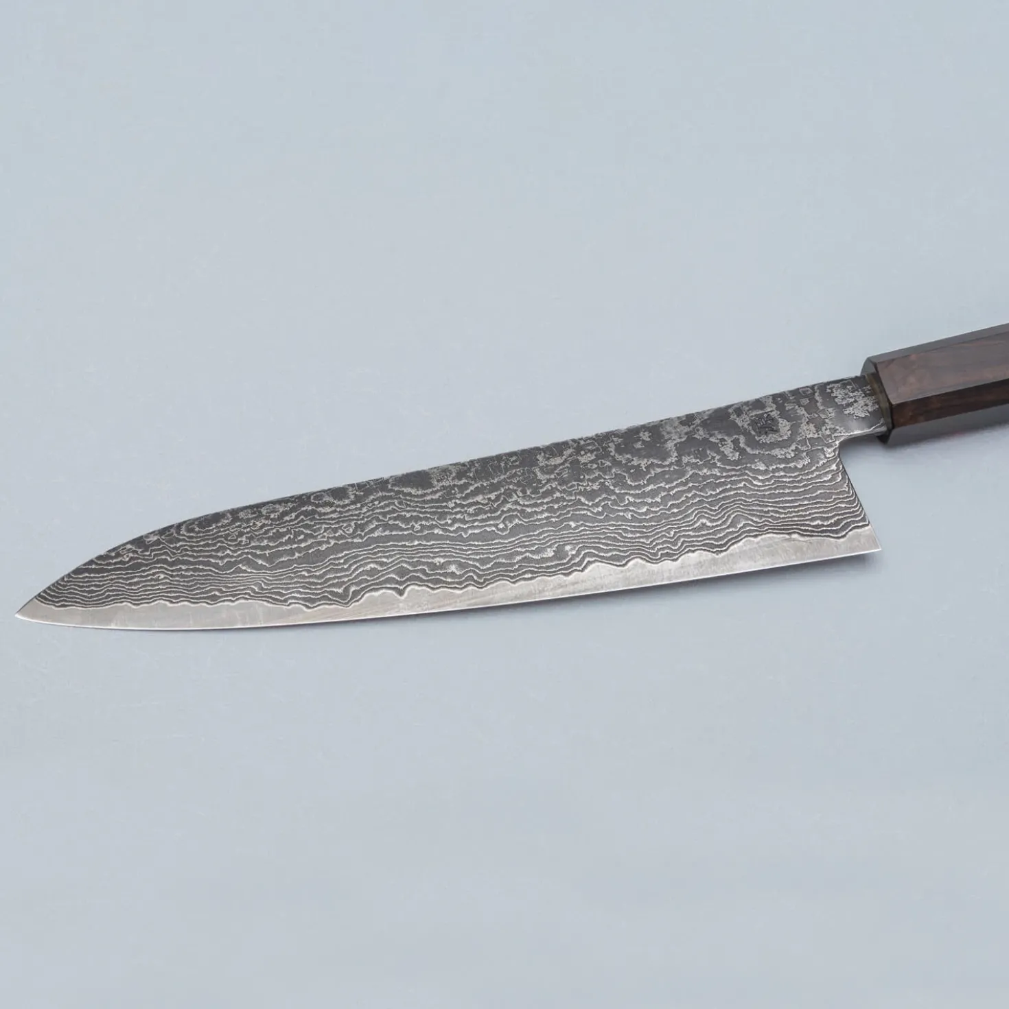 Shigeki Tanaka SG2 Damascus Ebony Gyuto 21 cm