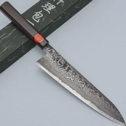 Shigeki Tanaka SG2 Damascus Ebony Gyuto 21 cm