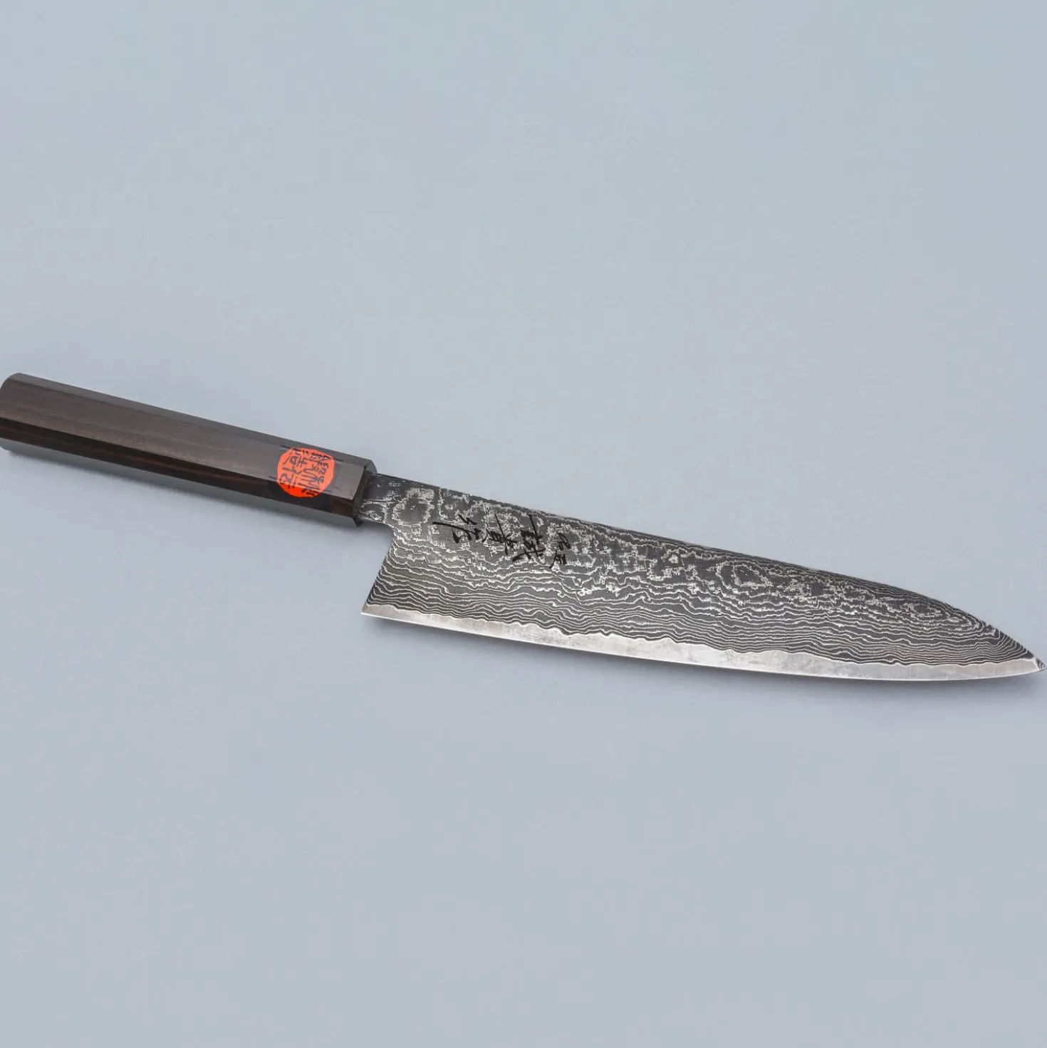 Shigeki Tanaka SG2 Damascus Ebony Gyuto 21 cm