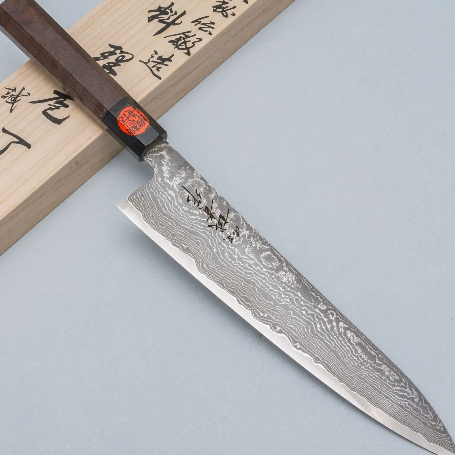 Shigeki Tanaka SG2 Damascus Gyuto 24 cm