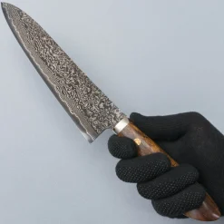 Shigeki Tanaka SG2 Damascus Ironwood Gyuto 24 cm