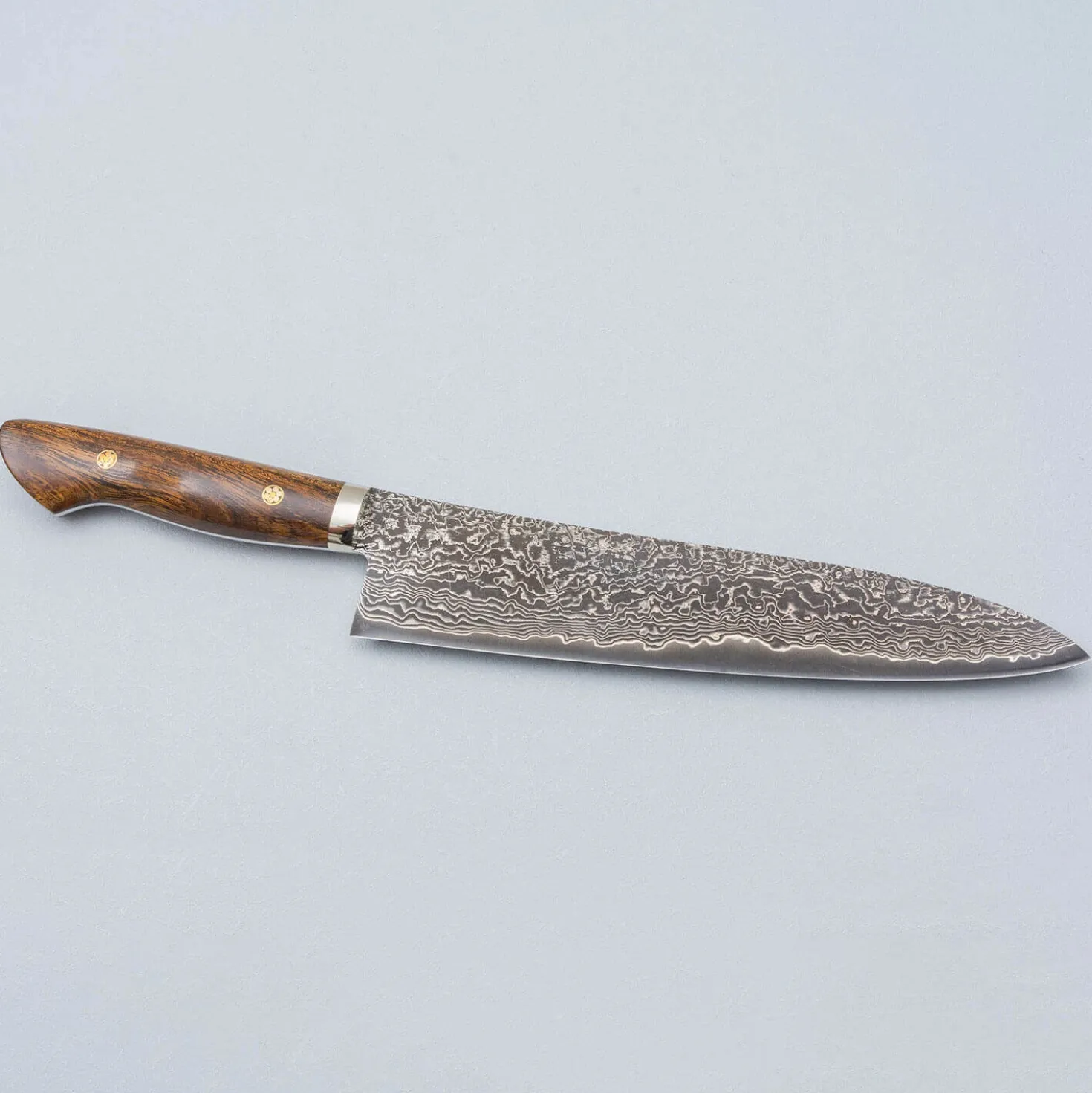 Shigeki Tanaka SG2 Damascus Ironwood Gyuto 24 cm