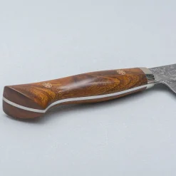 Shigeki Tanaka SG2 Damascus Ironwood Santoku 17 cm
