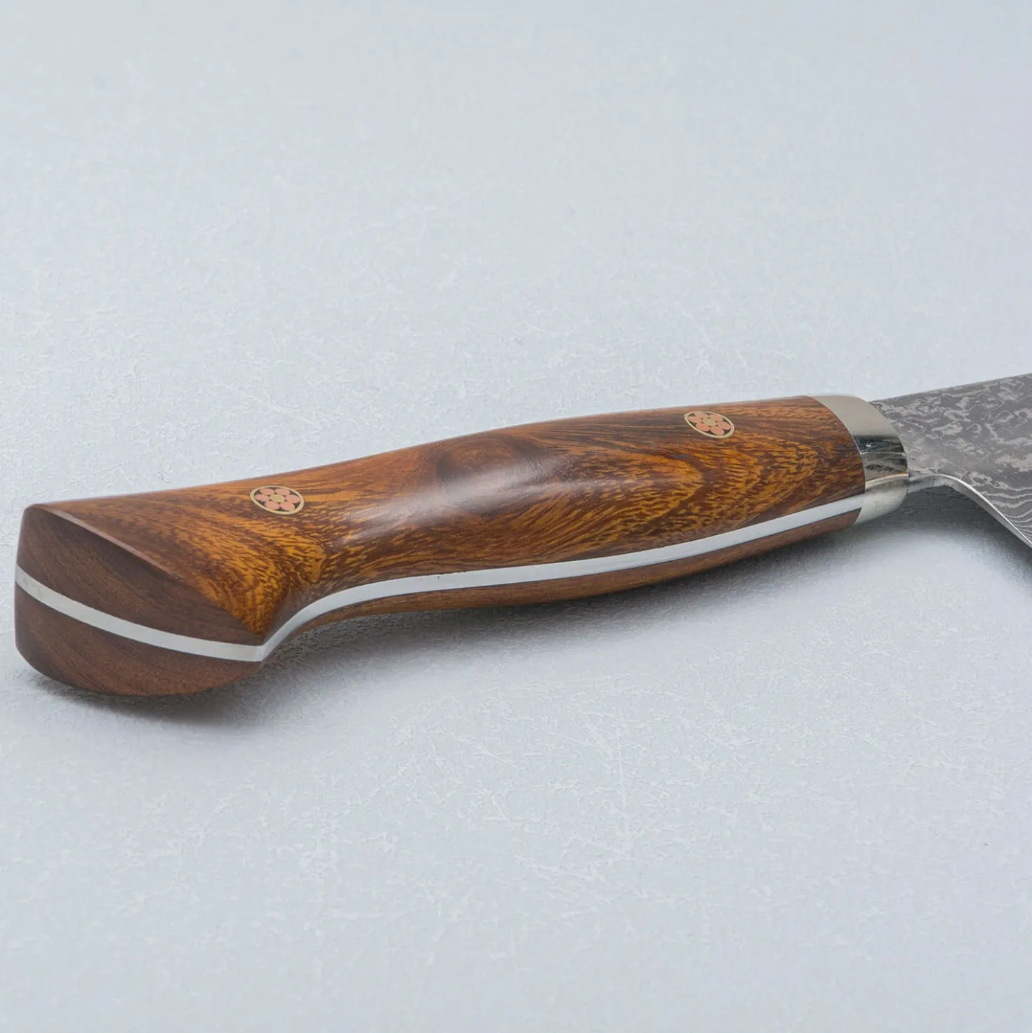 Shigeki Tanaka SG2 Damascus Ironwood Santoku 17 cm