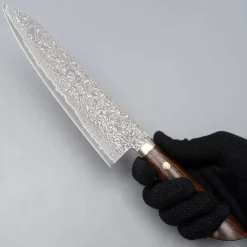 Shigeki Tanaka SG2 Damascus Ironwood Gyuto 21 cm