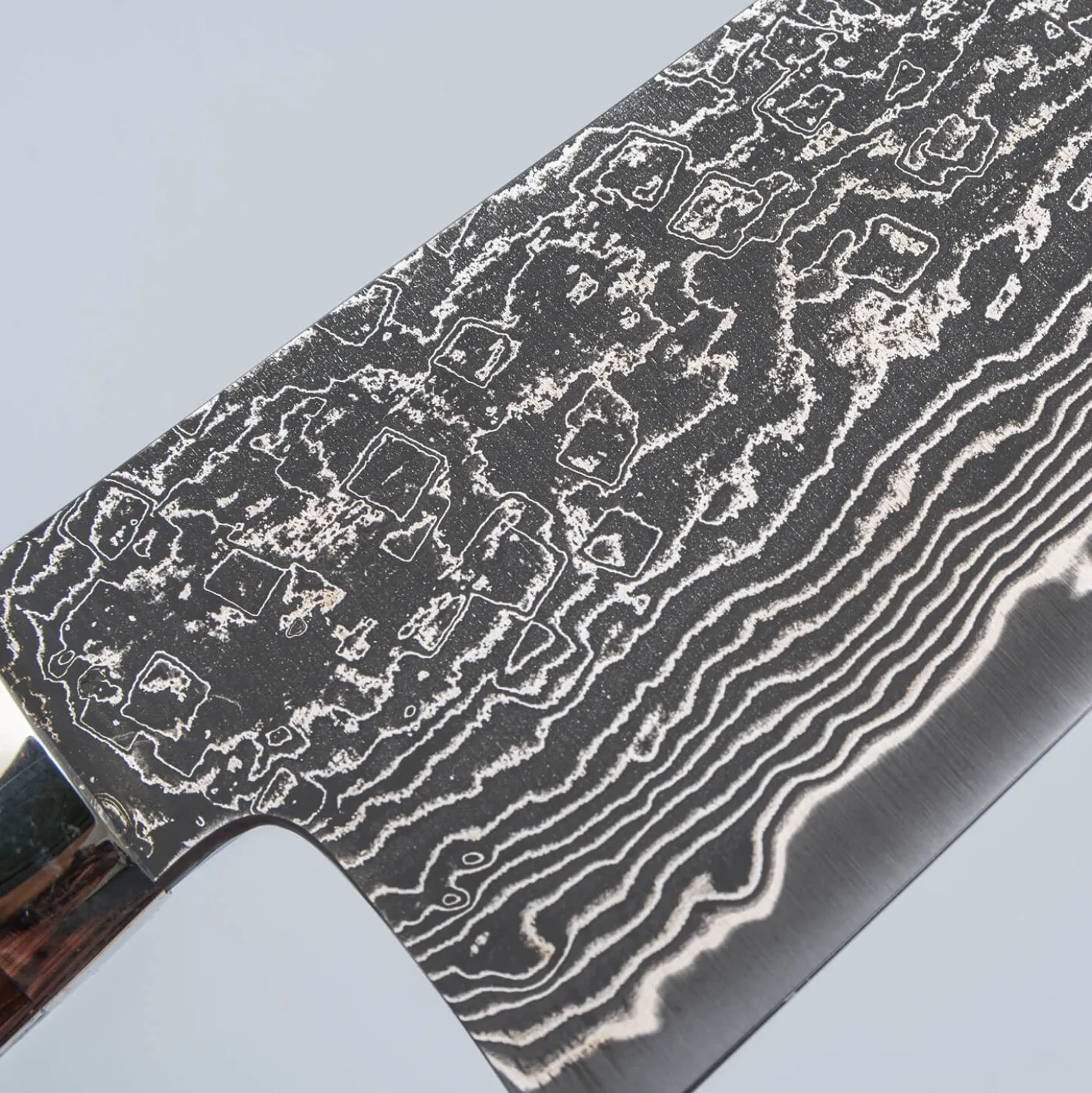 Shigeki Tanaka SG2 Damascus Ironwood Gyuto 18 cm