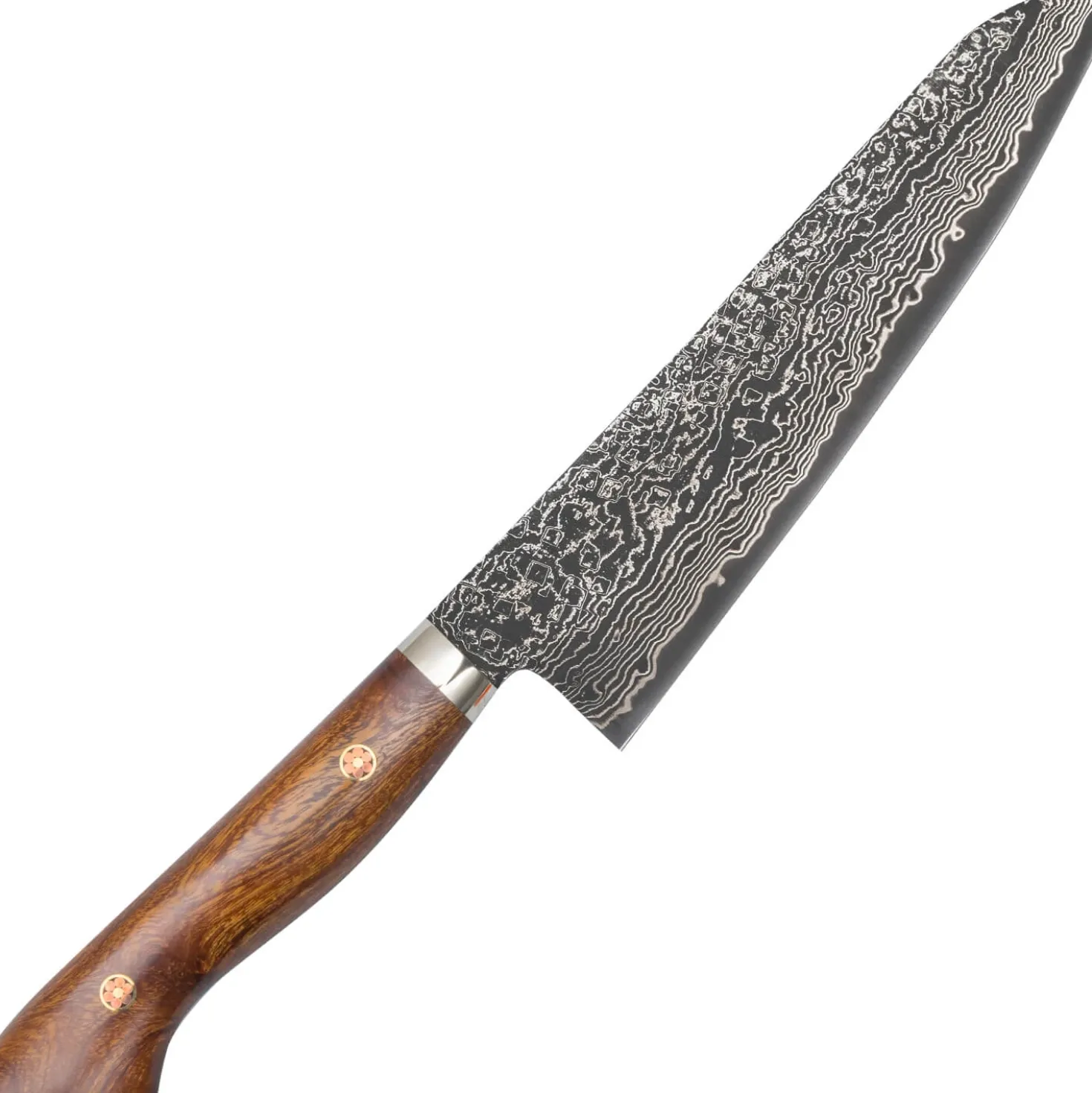Shigeki Tanaka SG2 Damascus Ironwood Gyuto 18 cm