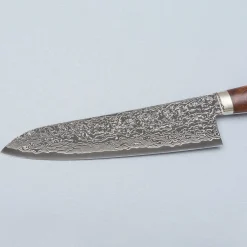 Shigeki Tanaka SG2 Damascus Ironwood Gyuto 18 cm