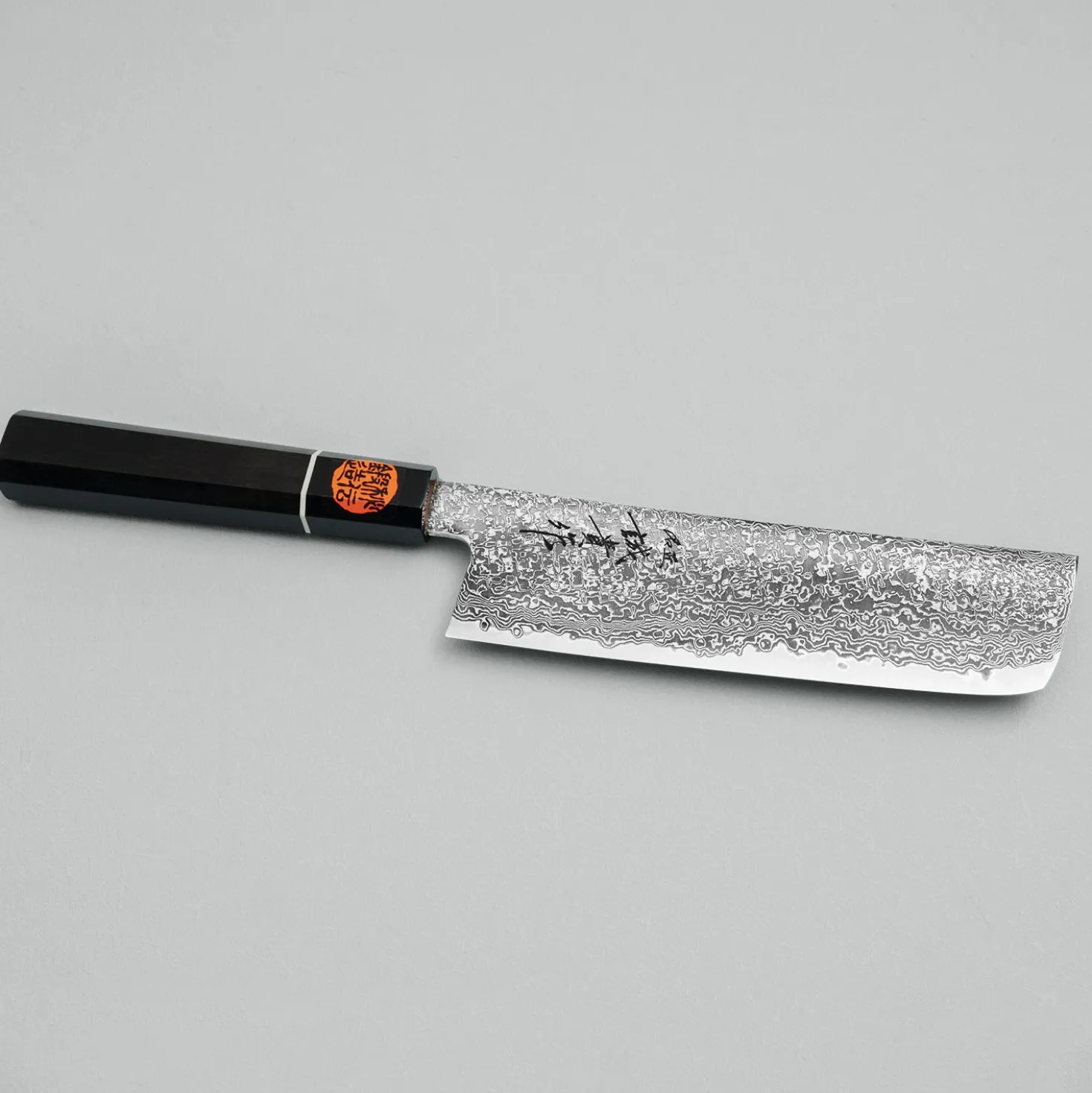 Shigeki Tanaka SG2 Damascus Nakiri Ebony 17 cm