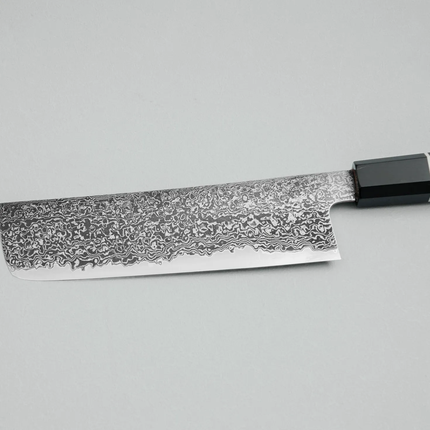 Shigeki Tanaka SG2 Damascus Nakiri Ebony 17 cm